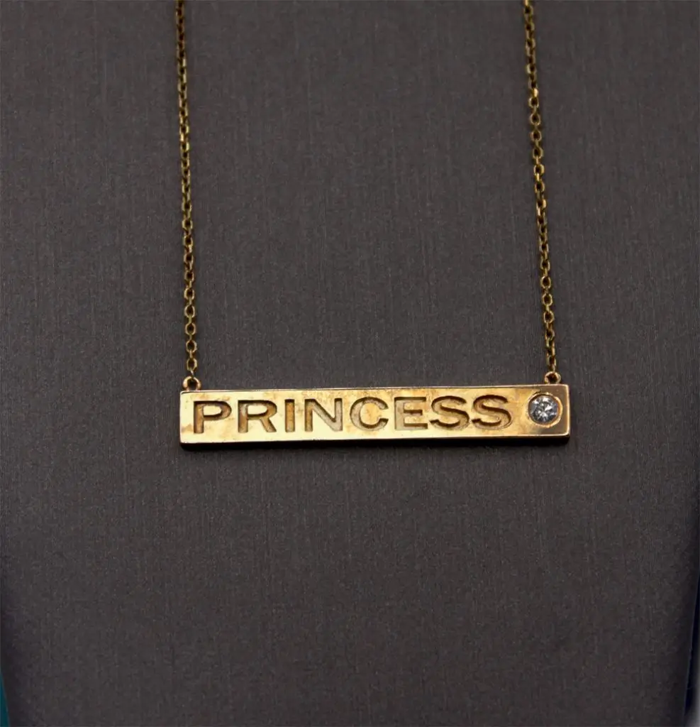 Personalised Jewelry Princess